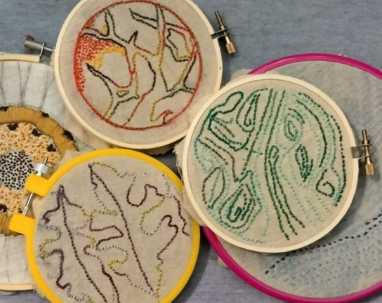 Image for Embroidery as Meditation: Connecting to the Natural World